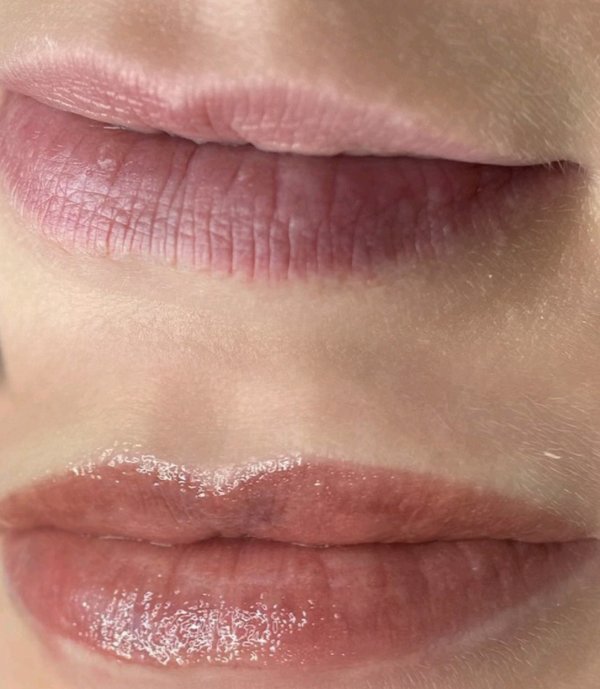 Permanent Make-up Natural Glossy Lips